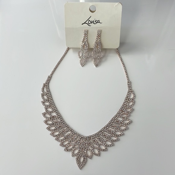 Rose Gold Decorative Diamante Set - Picture 5 of 10